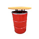The Binbin industrieel statafel/ prullenbak 2 in 1| Metaal Olievat 200 Liter rood Afvalbak/Prullenbak 200 Liter met gat deksel | Bar tafel/ Hangtafel met gelakte houtenblad. 80 cm/ 105 cm Inhoud 200 Liter. The Binbin industrieel statafel/ prullenbak 2 in 1| Metaal Olievat 200 Liter rood Afvalbak/Prullenbak 200 Liter met gat deksel | Bar tafel/ Hangtafel met gelakte houtenblad. 80 cm/ 105 cm Inhoud 200 Liter.