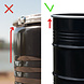 Barrelkings Tabletop wood suitable for a 200/210 liter liquid barrel. 80 cm Barrelkings Tabletop wood suitable for a 200/210 liter liquid barrel. 80 cm