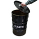 The Binbin BinBin Handle Plastik Mülleimer 60 L mit Deckelgriff/Handgriff The Binbin BinBin Handle Plastik Mülleimer 60 L mit Deckelgriff/Handgriff