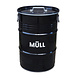 The Binbin BinBin Handle Mull industriële prullenbak afvalscheiding 60 Liter The Binbin BinBin Handle Mull industriële prullenbak afvalscheiding 60 Liter