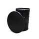 Barrelkings Oilbarrel tabletop 200 l drum with black table top Barrelkings Oilbarrel tabletop 200 l drum with black table top