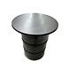 Barrelkings Oilbarrel tabletop 200 l drum with black table top Barrelkings Oilbarrel tabletop 200 l drum with black table top