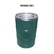Barrelkings BinBin Flame grün 200 Liter Ölfass-Mülleimer mit schwer entflammbarem Deckel 57 x 87 cm Barrelkings BinBin Flame grün 200 Liter Ölfass-Mülleimer mit schwer entflammbarem Deckel 57 x 87 cm