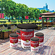 Barrelkings Campbell's Soup 60 Liter Ölfass Sitzhocker Barhocker Sitz mit Kissen Barrelkings Campbell's Soup 60 Liter Ölfass Sitzhocker Barhocker Sitz mit Kissen