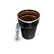 Barrelkings BinBin Silber 60L olfass Mülleimer mit Deckel Barrelkings BinBin Silber 60L olfass Mülleimer mit Deckel