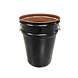 Barrelkings BinBin Silber 60L olfass Mülleimer mit Deckel Barrelkings BinBin Silber 60L olfass Mülleimer mit Deckel
