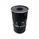 The Binbin BinBin Hole 120L Duo cans-bottle collection bin-oil barrel with hole lid The Binbin BinBin Hole 120L Duo cans-bottle collection bin-oil barrel with hole lid