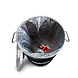 The Binbin BinBin Handle Blikjes inzamelbak 60Liter met handvatdeksel The Binbin BinBin Handle Blikjes inzamelbak 60Liter met handvatdeksel
