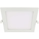 Aigostar LED-Leuchten LED Einbau-Downlight quadratisch – 12 W – 3000/4000/6000 K – 150 × 150 mm
