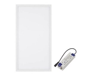 LCB LED-Beleuchtung Innovatives Design, hochwertige Technik & schnelle Lieferung! LED Panel 60×30 cm – 25 W – 6000 K kaltweiß – 2125 Lumen