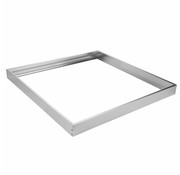 Aufbaurahmen 60x60cm - Aluminium Silber - für LED Panel
