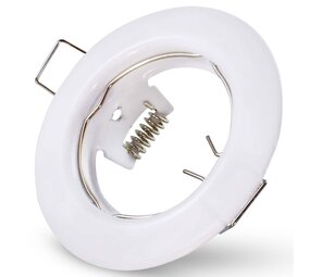 Aigostar LED Strahler GU10 / MR16 - 65mm Einbaurahmen - weiß rund - nicht schwenkbar - Einbaugr. 77mm Aigostar LED Strahler GU10 / MR16 - 65mm Einbaurahmen - weiß rund - nicht schwenkbar - Einbaugr. 77mm