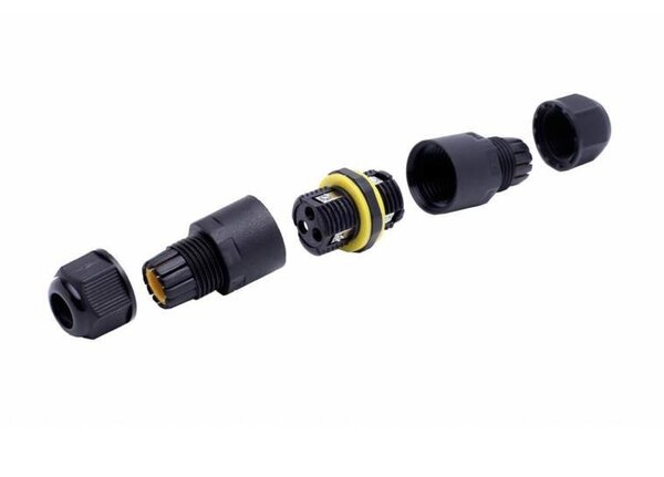 LCB LED-Beleuchtung Innovatives Design, hochwertige Technik & schnelle Lieferung! Dosenmuffe Verbinder IP68 - Wasserdicht - 2- und 3-polig 0.5 - 1 mm²