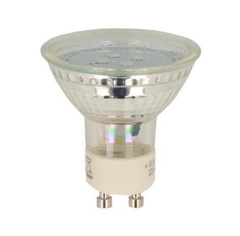 Led line: Erstklassiges Lichtdesign LED GU10 Spot - 1W entspricht 10W - 2700K Warmweiß -  Glas