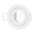 GU11 / MR11 Spot Einbaurahmen 45 mm - Außengröße 55 mm - Weiß -  rund - wasserdicht IP44 GU11 / MR11 Spot Einbaurahmen 45 mm - Außengröße 55 mm - Weiß -  rund - wasserdicht IP44