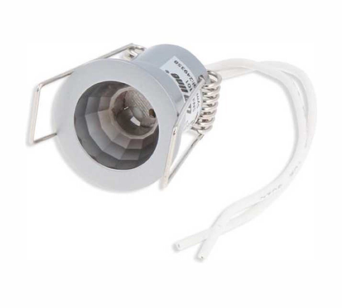 Led line: Erstklassiges Lichtdesign Einbaurahmen für G4 LED-Lampen - 29 mm - Außengröße 31 mm - Silber Alu - rund - IP20