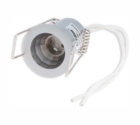 Led line: Erstklassiges Lichtdesign Einbaurahmen für G4 LED-Lampen - 29 mm - Außengröße 31 mm - Silber Alu - rund - IP20