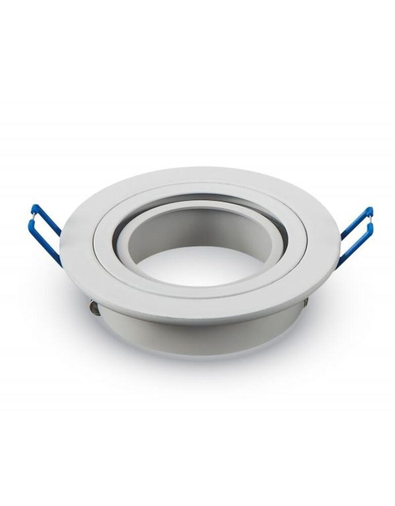 Aigostar LED-Leuchten LED Spot Einbaurahmen für GU10 / MR16 - 75mm - weiß - rund - schwenkbar - Einbaugröße 92mm Aigostar LED-Leuchten LED Spot Einbaurahmen für GU10 / MR16 - 75mm - weiß - rund - schwenkbar - Einbaugröße 92mm