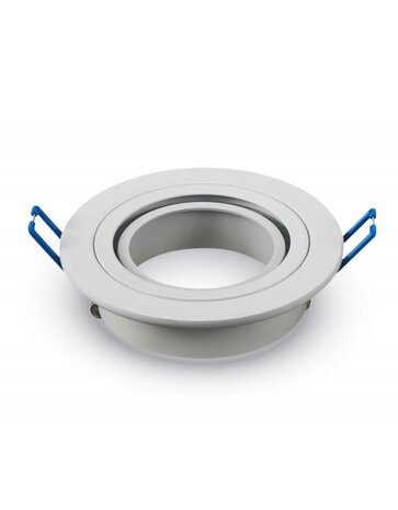 Aigostar LED-Leuchten LED Spot Einbaurahmen für GU10 / MR16 - 75mm - weiß - rund - schwenkbar - Einbaugröße 92mm Aigostar LED-Leuchten LED Spot Einbaurahmen für GU10 / MR16 - 75mm - weiß - rund - schwenkbar - Einbaugröße 92mm