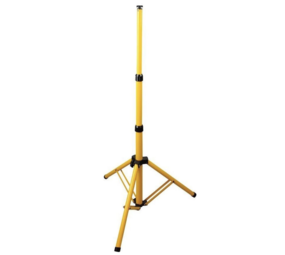 LCB LED-Beleuchtung Innovatives Design, hochwertige Technik & schnelle Lieferung! Stahlstativ LED Strahler - Baustrahler - Ständer Baustrahler - geeignet für Strahler bis 100W - Höhenverstellbar