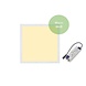 LCB LED-Beleuchtung Innovatives Design, hochwertige Technik & schnelle Lieferung! LED Panel 30x30cm - Pro Slim Line - 18W 1530Lm - 3000K 830 Warm weiß | UGR22 Opalweiß - 5 Jahre Garantie