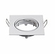 Aigostar LED-Leuchten LED Strahler 72mm Einbaurahmen - weiß - Quadrat 80x80mm - schwenkbar