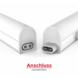 Aigostar LED-Leuchten T5 LED Küchenunterbauleuchte - 30cm - Lichtfarbe optional - komplett mit 1,5m Anschlusskabel und Ein- / Ausschalter - 4W entspricht 40W Aigostar LED-Leuchten T5 LED Küchenunterbauleuchte - 30cm - Lichtfarbe optional - komplett mit 1,5m Anschlusskabel und Ein- / Ausschalter - 4W entspricht 40W