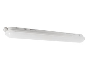 Spectrum LED-Feuchtraumleuchte Wannenleuchte IP65 - 150cm - 52W 8892 Lumen - 4000K 840 Neutral Weiss | IK10 - Modulär Anschließbar Durchgangsverdrahtung Spectrum LED-Feuchtraumleuchte Wannenleuchte IP65 - 150cm - 52W 8892 Lumen - 4000K 840 Neutral Weiss | IK10 - Modulär Anschließbar Durchgangsverdrahtung