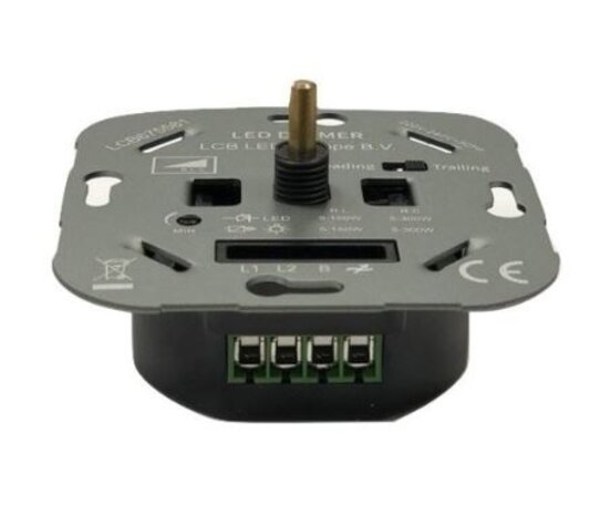 HZC Electric Unterputz  LED Dimmer - Triac - max. 250 Watt - geeignet  für Phasenan- und Phasenabschnitt HZC Electric Unterputz  LED Dimmer - Triac - max. 250 Watt - geeignet  für Phasenan- und Phasenabschnitt