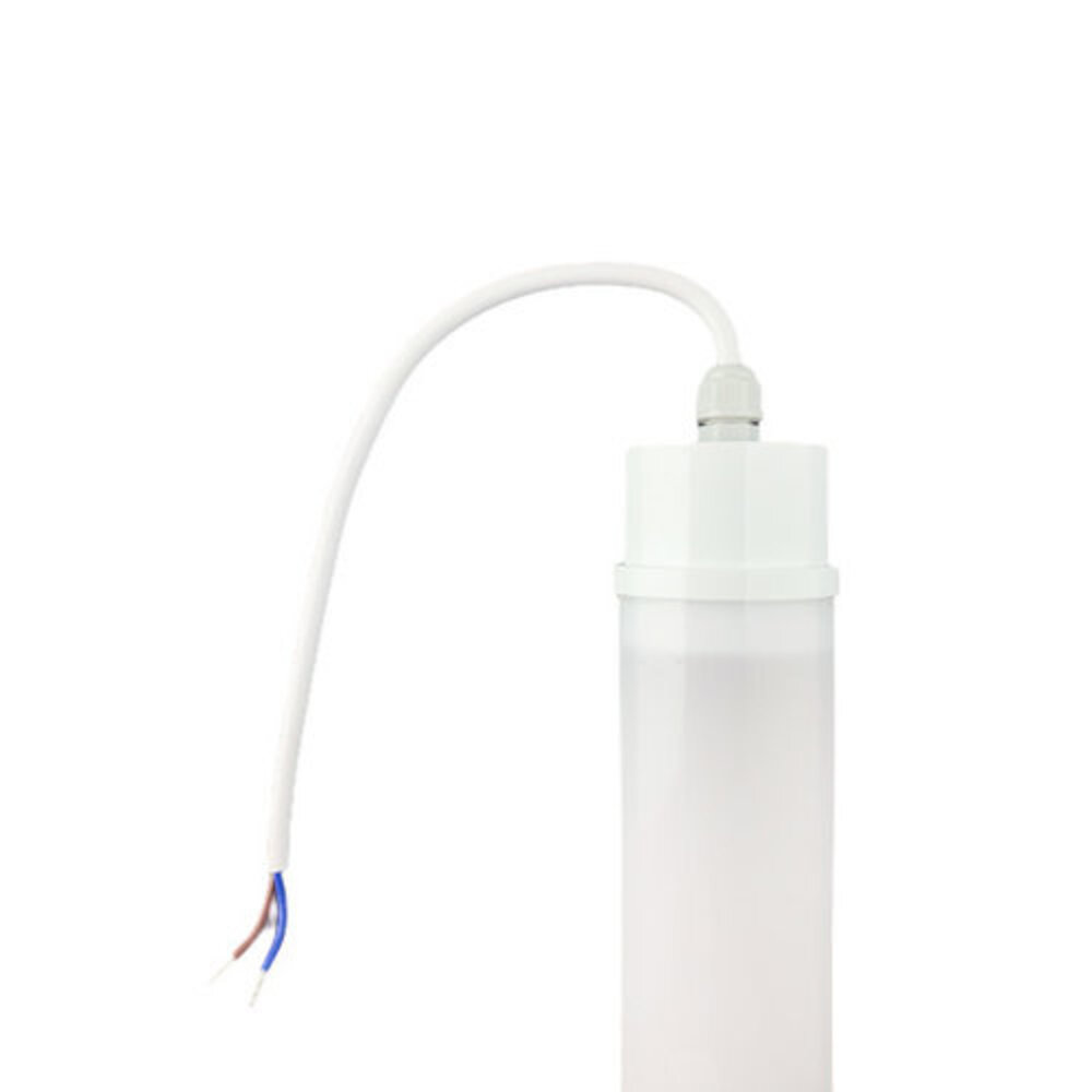 Aigostar LED-Leuchten LED Unterbauleuchte spritzwassergeschützt IP65 - 120cm 40W - Lichtfarbe optional - inkl. Installationsmaterialien