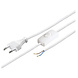 Aigostar LED-Leuchten Stromkabel mit Stecker - 1,5 Meter - 2-polig  - 230V - mit Ein- und Ausschalter