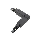 LCB LED 3-Phasen Schienenverbinder Schwarz Zubehör | Eck 90-Grad  Verbindung L Verbinder - 3-Phasen Universal 230V LCB LED 3-Phasen Schienenverbinder Schwarz Zubehör | Eck 90-Grad  Verbindung L Verbinder - 3-Phasen Universal 230V