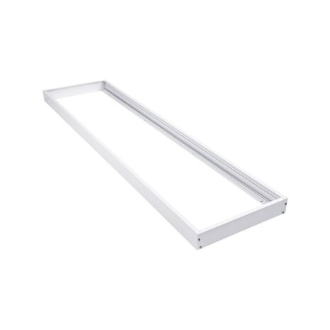 Spectrum Aufputz-Klickrahmen Weiß  - 120x30 cm | 40MM Geeignet für LED panelen -  Schraublose Befestigung Spectrum Aufputz-Klickrahmen Weiß  - 120x30 cm | 40MM Geeignet für LED panelen -  Schraublose Befestigung