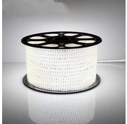LED Leuchtband 6000K Tageslichtweiß - Flach - Wasserdicht IP65 - 50 Meter - Plug and Play - 230V