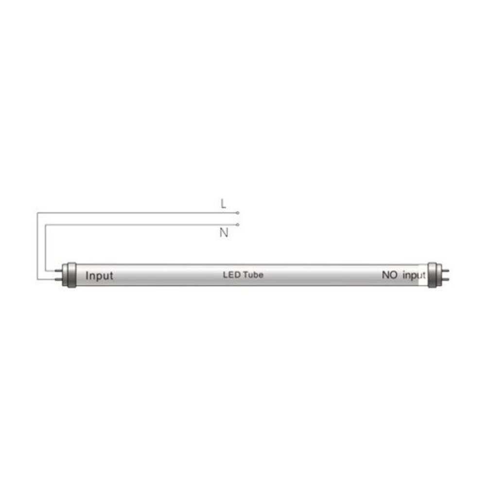 Spectrum LED Röhre 60cm – 8,5W 850lm – 4000K Neutralweiß (840) – Glas