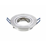 Aigostar Einbauring Ø 75 mm – schwenkbar – GU10/MR16 – Aluminium Silber Aigostar Einbauring Ø 75 mm – schwenkbar – GU10/MR16 – Aluminium Silber