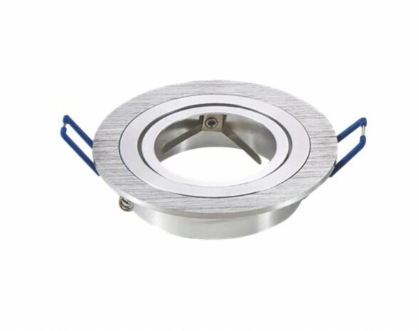 Aigostar LED-Leuchten Einbauring Ø 75 mm – schwenkbar – GU10/MR16 – Aluminium Silber Aigostar LED-Leuchten Einbauring Ø 75 mm – schwenkbar – GU10/MR16 – Aluminium Silber
