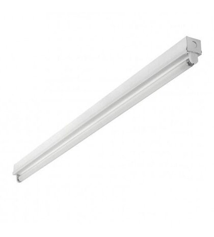 LCB LED-Beleuchtung Innovatives Design, hochwertige Technik & schnelle Lieferung! LED Leuchtstoffröhrenhalterung  150 cm – Einzel oder Doppel – für T8 G13 – IP20 – weiß