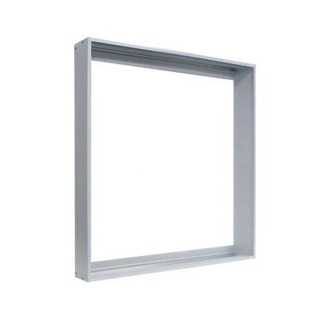 LCB LED-Beleuchtung Innovatives Design, hochwertige Technik & schnelle Lieferung! Aufbaurahmen 60x60cm - Aluminium Silber - für LED Panel - inkl. Befestigungsmaterial LCB LED-Beleuchtung Innovatives Design, hochwertige Technik & schnelle Lieferung! Aufbaurahmen 60x60cm - Aluminium Silber - für LED Panel - inkl. Befestigungsmaterial