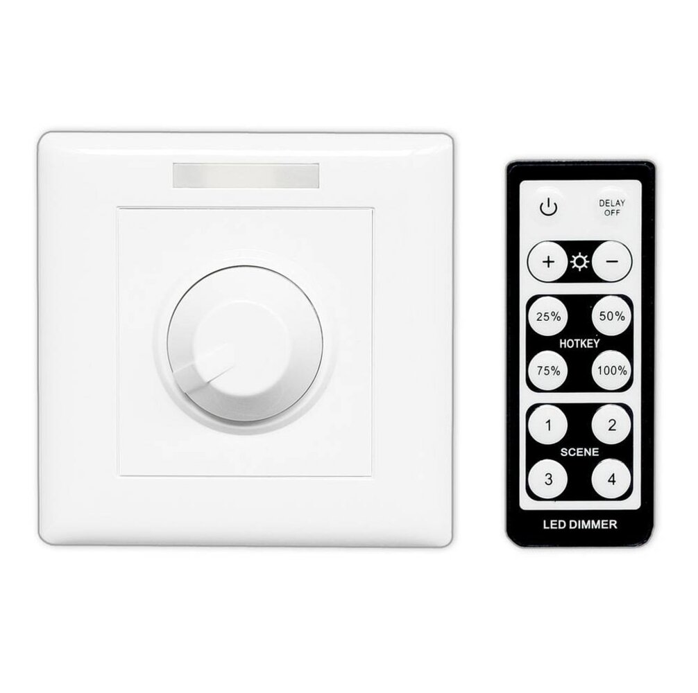 LCB LED-Beleuchtung Innovatives Design, hochwertige Technik & schnelle Lieferung! 1-10V Aufputz Dimmer max. 800 Watt mit Fernbedienung - geeignet für LED Panels LCB LED-Beleuchtung Innovatives Design, hochwertige Technik & schnelle Lieferung! 1-10V Aufputz Dimmer max. 800 Watt mit Fernbedienung - geeignet für LED Panels