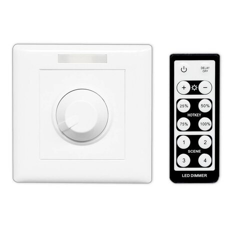 LCB LED-Beleuchtung Innovatives Design, hochwertige Technik & schnelle Lieferung! 1-10V Aufputz Dimmer max. 800 Watt mit Fernbedienung - geeignet für LED Panels LCB LED-Beleuchtung Innovatives Design, hochwertige Technik & schnelle Lieferung! 1-10V Aufputz Dimmer max. 800 Watt mit Fernbedienung - geeignet für LED Panels