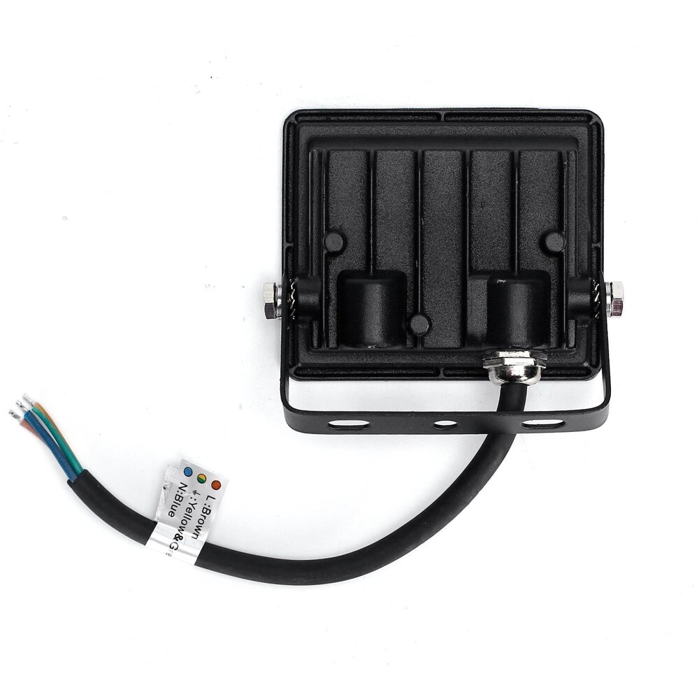 Modee LED Fluter – 10W 900lm – 6000K Neutralweiß – IP65 – inkl. 30 cm Anschlusskabel