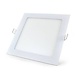 LED Einbaustrahler flach Eckig 115MM - 6W - Downlight rechteckig - 230V - 100x100mm LED Einbaustrahler flach Eckig 115MM - 6W - Downlight rechteckig - 230V - 100x100mm