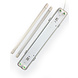 Set - 150cm Doppelfassung - IP65 Feuchtraum -Wannenleuchte + 2 x 25W LED Leuchtstoffröhren 3000K - 830 - Warmweiß - Komplett Set - 150cm Doppelfassung - IP65 Feuchtraum -Wannenleuchte + 2 x 25W LED Leuchtstoffröhren 3000K - 830 - Warmweiß - Komplett