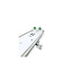 Set - 150cm Doppelfassung - IP65 Feuchtraum -Wannenleuchte + 2 x 25W LED Leuchtstoffröhren 3000K - 830 - Warmweiß - Komplett Set - 150cm Doppelfassung - IP65 Feuchtraum -Wannenleuchte + 2 x 25W LED Leuchtstoffröhren 3000K - 830 - Warmweiß - Komplett
