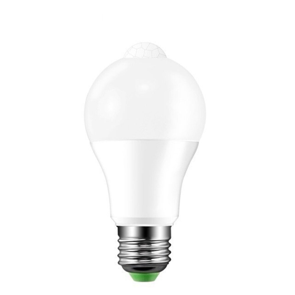 LED Lampe mit 50W entspricht E27 Fassung - Bewegungssensor - 6W