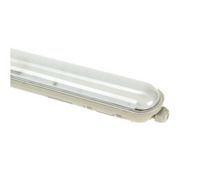 Spectrum LED-Feuchtraumleuchte Wannenleuchte IP65 - 60cm - 20W - 3000 Lumen - 4000K 840 Neutral Weiss | IK10 - modulär anschließbar Durchgangsverdrahtung Spectrum LED-Feuchtraumleuchte Wannenleuchte IP65 - 60cm - 20W - 3000 Lumen - 4000K 840 Neutral Weiss | IK10 - modulär anschließbar Durchgangsverdrahtung