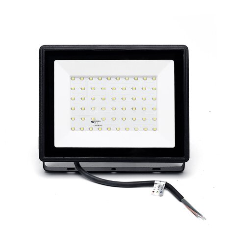 LED-Scheinwerfer A3 Schwarz 50W 5000lm 120D - 840 Kaltweiß | IP65 - Symmetrisch LED-Scheinwerfer A3 Schwarz 50W 5000lm 120D - 840 Kaltweiß | IP65 - Symmetrisch