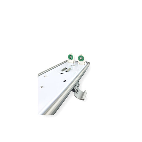 Spectrum Komplettset - 150cm Doppelfassung - IP65 Feuchtraum -Wannenleuchte + 2 x 25W LED Leuchtstoffröhren 6000K - 865 - Tageslichtweiß Spectrum Komplettset - 150cm Doppelfassung - IP65 Feuchtraum -Wannenleuchte + 2 x 25W LED Leuchtstoffröhren 6000K - 865 - Tageslichtweiß