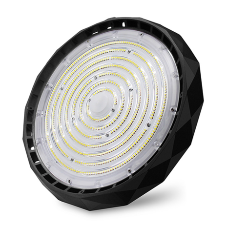 Strong Lumen – Leistungsstarke und energieeffiziente LED-Beleuchtung Hallenstrahler LED IP65 - 70W -190Lm pro Watt - 13.300Lm - 5000K Lichtfarbe- 5 Jahre Garantie - 230V - L90B50